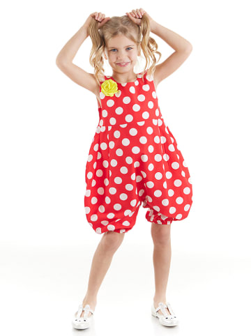 Denokids Kombinezon "Dotted" w kolorze czerwonym