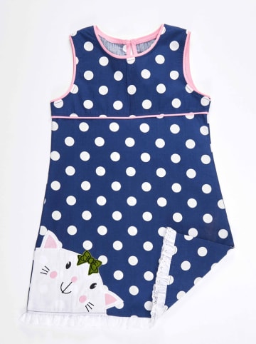 Denokids Kleid "Cute Cat" in Dunkelblau