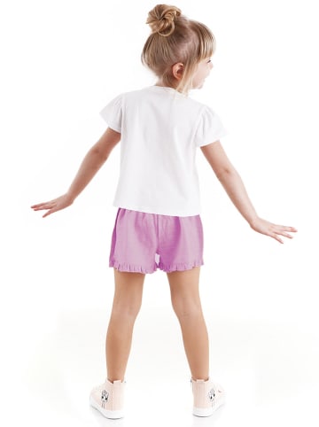 Denokids 2-częściowy zestaw w kolorze biało-fioletowym