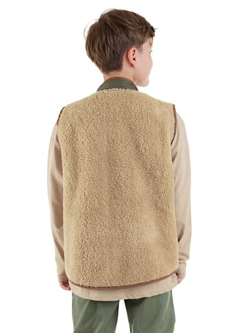 Denokids Fleece bodywarmer lichtbruin