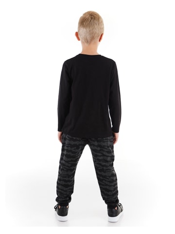 Denokids 2-częściowy zestaw "Skull" w kolorze antracytowo-czarnym