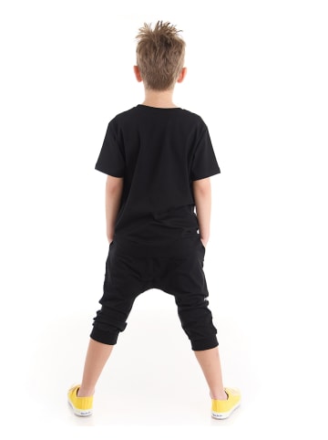 Denokids 2-delige outfit "Basketball" grijs/zwart