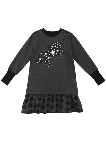 Denokids Kleid "Star Unicorn" in Dunkelgrau