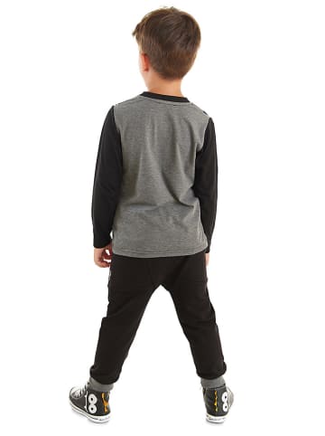 Denokids 2tlg. Outfit "Gamer" in Grau/ Schwarz