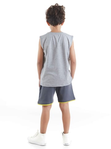 Denokids 2tlg. Outfit "Shark" in Grau