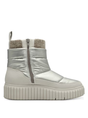 s.Oliver Winterboots zilverkleurig