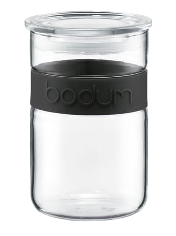 bodum Vorratsglas "Presso" in Schwarz - 2,5 l