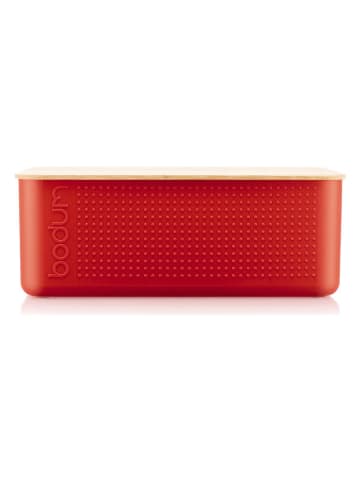 bodum Chlebak "Bistro" w kolorze beżowo-czarnym - 36,5 x 13,8 x 23,7 cm