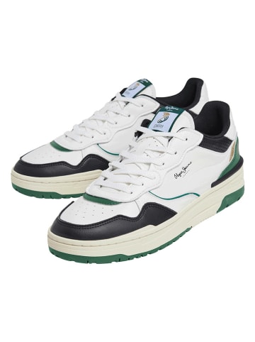 Pepe Jeans FOOTWEAR Sneakers "Chester Basic" in Weiß/ Bunt