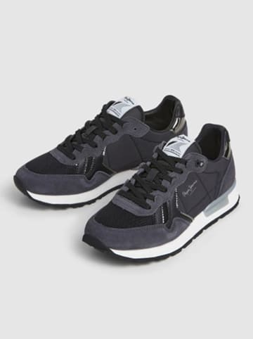 Pepe Jeans FOOTWEAR Sneakers "Brit Mirror" in Dunkelblau