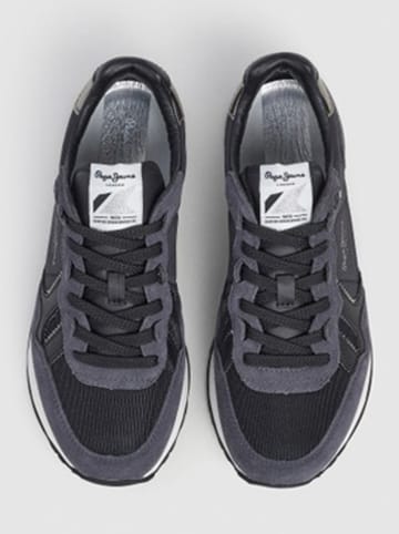 Pepe Jeans FOOTWEAR Sneakers "Brit Mirror" donkerblauw