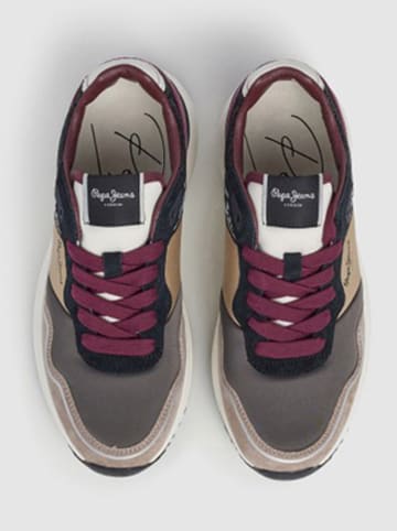Pepe Jeans FOOTWEAR Sneakers "Kimi City" in Gold/ Dunkelblau/ Lila