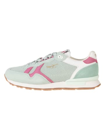 Pepe Jeans FOOTWEAR Sneakers in Grün/ Pink