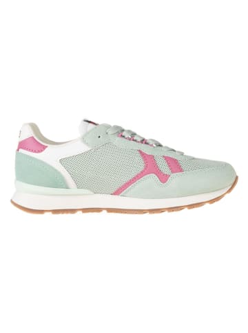 Pepe Jeans FOOTWEAR Sneakers in Grün/ Pink