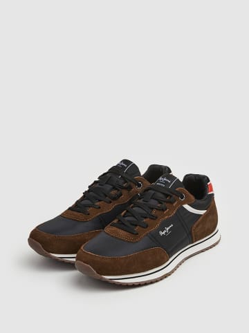Pepe Jeans FOOTWEAR Sneakersy w kolorze brązowo-czarnym