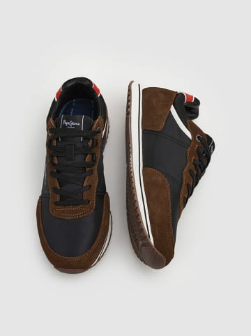 Pepe Jeans FOOTWEAR Sneakersy w kolorze brązowo-czarnym