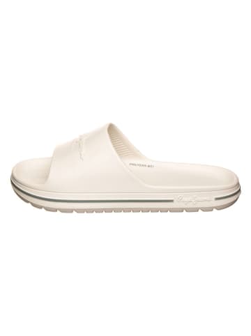 Pepe Jeans FOOTWEAR Klapki w kolorze białym