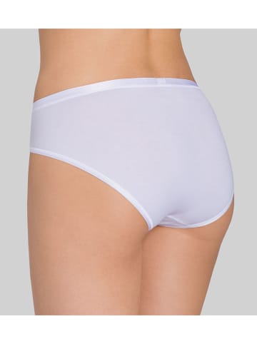 Sloggi Pełne figi "Romance" w kolorze białym