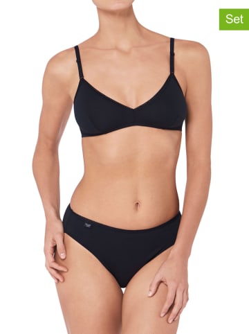 Sloggi 2-delige set: slips zwart