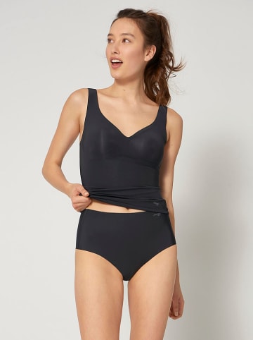 Sloggi Pełne figi high waist w kolorze czarnym