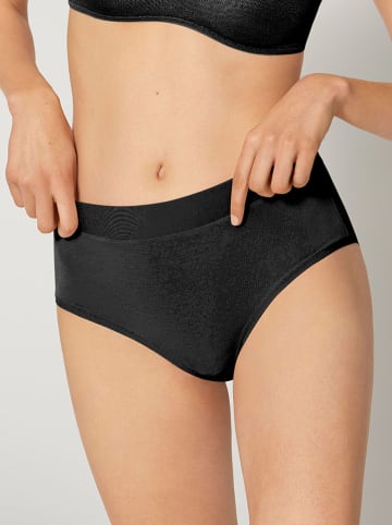 Sloggi 2er-Set: Taillenpanty in Schwarz