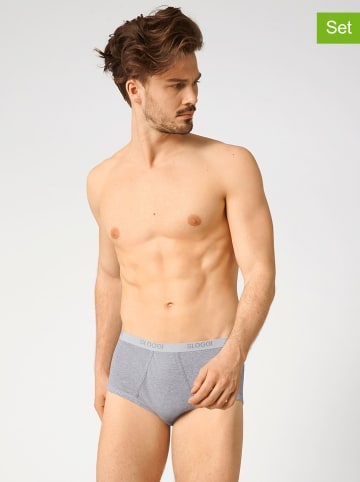 Sloggi Slipy (2 pary) w kolorze szarym