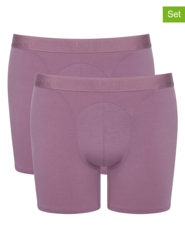 Sloggi 2er-Set: Boxershorts in Lila