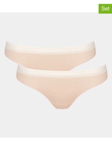 Sloggi Stringi (2 pary) w kolorze pomarańczowym