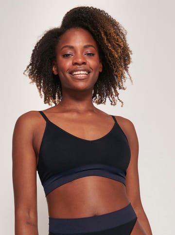 Sloggi Bustier in Schwarz/ Dunkelblau