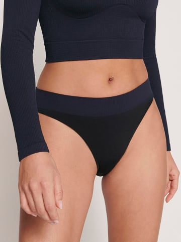 Sloggi Slip in Schwarz/ Dunkelblau