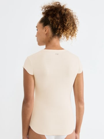 Sloggi Koszulka w kolorze kremowym