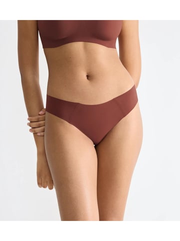 Sloggi Slip "Zero Feel" in Dunkelbraun