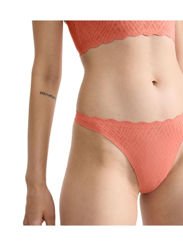 Sloggi String "Zero Feel" abrikooskleurig