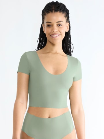 Sloggi Koszulka "Zero Feel" w kolorze miętowym