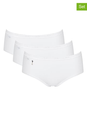 Sloggi 3er-Set: Pantys in Weiß