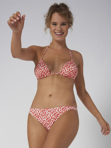 Sloggi Biustonosz bikini w kolorze czerwono-beżowym