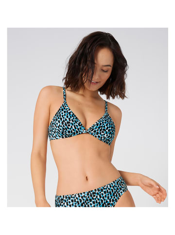 Sloggi Bikinitop blauw/zwart