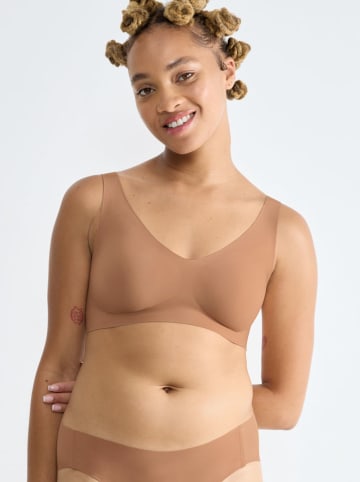 Sloggi Top "Zero Feel 2.0" w kolorze jasnobrązowym