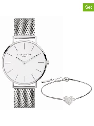 Liebeskind 2-delige sieradenset: kawartshorloge & armketting
