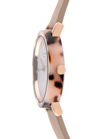 Liebeskind Quarzuhr in Beige/ Roségold/ Weiß