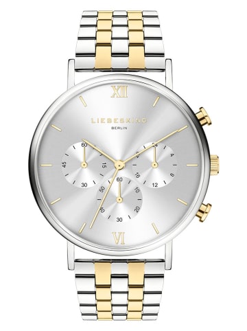 Liebeskind Chronograph in Silber/ Gold