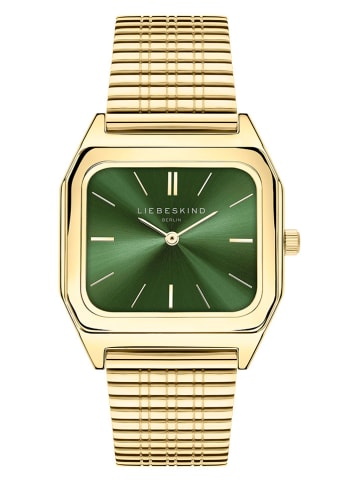 Liebeskind Quarzuhr in Gold/ Grün