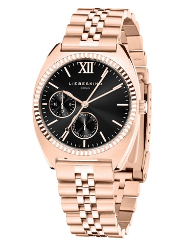 Liebeskind Chronograph in Roségold/ Schwarz