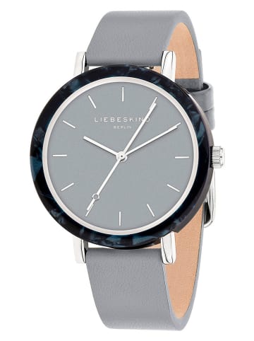 Liebeskind Quarzuhr in Grau/ Schwarz