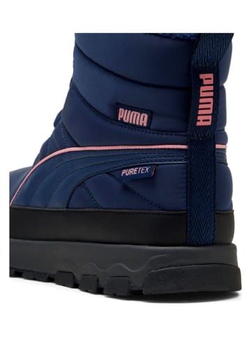 Puma Winterboots "Evolve Boot Puretex" donkerblauw/roze