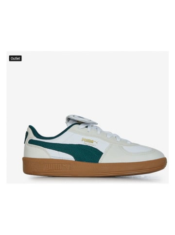 Puma Leren sneakers "Palermo Premium" groen/beige
