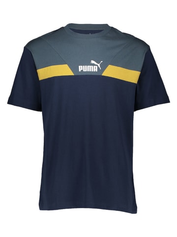 Puma Shirt "Power" donkerblauw