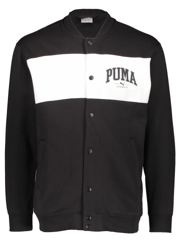 Puma Sweat-Blouson "Squad" in Schwarz