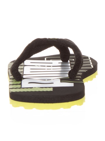 Puma Teenslippers "EPIC FLIP" grijs/geel
