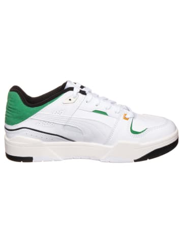 Puma Sneakersy "Slipstream Bball" w kolorze biało-zielono-czarnym